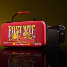 Numskull - Fortnite Peely vs Fishstick. Travel Case Nintendo Switch 2