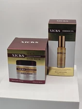 2pc Deep Repair Moisturizing Maca Damaged Hair Conditioner Mask & Oil