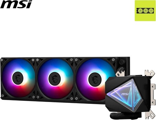 MSI MAG CORELIQUID I360 ARGB Liquid CPU Cooler 360mm Black - 第 3/4 張圖片