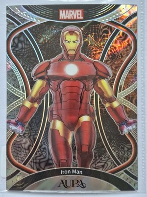 IRON MAN 2025 Kakawow Aura Marvel #AM-AUS-54 Silver Peacock Refractor