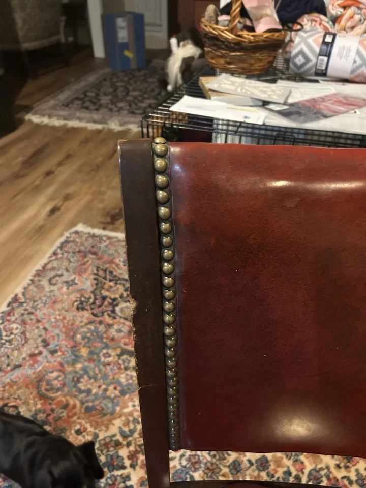 Vintage Art Deco Dining Chairs - Image 4 of 4