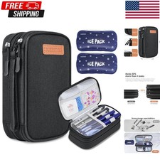 Large Insulin Cooler Travel Case - TSA Approved Medication Diabetic Cooler fo...