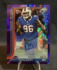 2025 Topps Chrome Football Purple Lava Refractor Deone Walker #RA-DW
