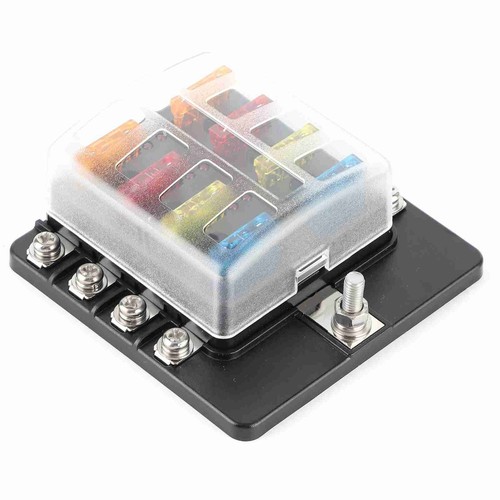 8-Way Screw Nut Terminal Box Block Holders With LED Indicator - Picture 14 of 21