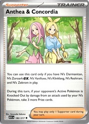 Anthea & Concordia 182/217 Mega Evolution: Ascended Heroes