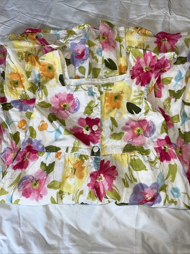 Gymboree Set of 2 Flutter Sleeve Dress Watercolor Floral Fairy 7 - Picture 6 of 11