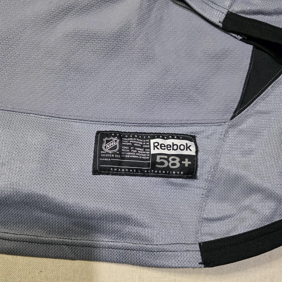 Reebok NHL Ottawa Senators Practice Hockey Jersey Grey And Black Size 58+ - Image 3 of 4