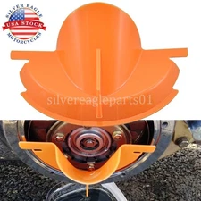 Orange ABS Primary Case Oil Fill Funnel For Harley Touring Dyna Softail Models