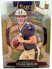 2025 Panini Select - Concourse Tyler Shough #41 Black & Green