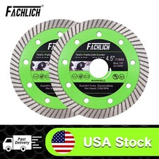 2pcs 4.5in/115mm Diamond Cutting Discs Saw Blades Ceramic Tile Granite Marble