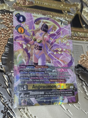 #ad #ad Angewomon ACE Alternate Art Super Rare Exceed Apocalypse BT15 038 SR LP $39.99