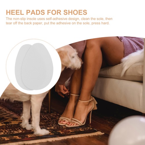 4 Paia Adesivi Antiusura Protezioni Suola Scarpe Fitness Trazione Pads - Foto 5 di 12