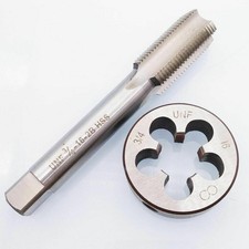 1set HSS 3/4-16 UNF Tap  3/4-16 UNF Die Right Hand Threading Tools