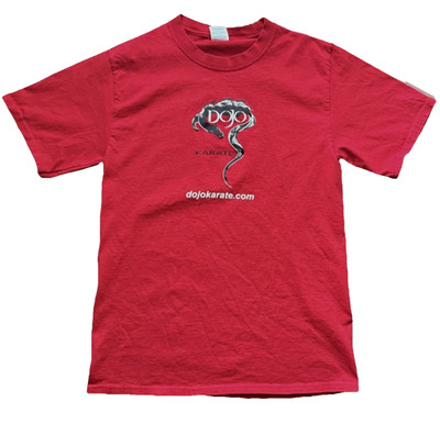 Dojo Karate Minnesota T Shirt S Red Adult Martial Arts Fitness Gym Graphic Tee