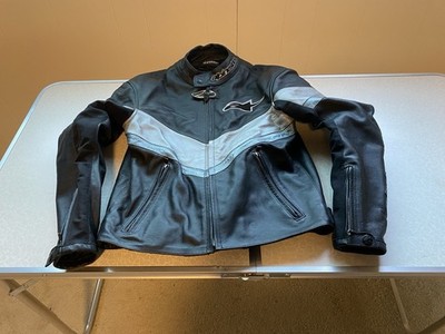 ALPINESTARS LEATHER MOTORCYCLE JACKET Arai Yamaha Helmet Bmw Dainese Ducati Bike