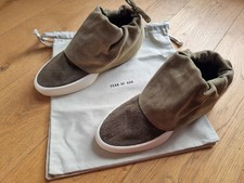 Fear of God Moc Low 44 Suede Deer Green