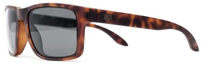 Ensea Machine Sunglasses - Matte Tort / Smoke Polarized - New