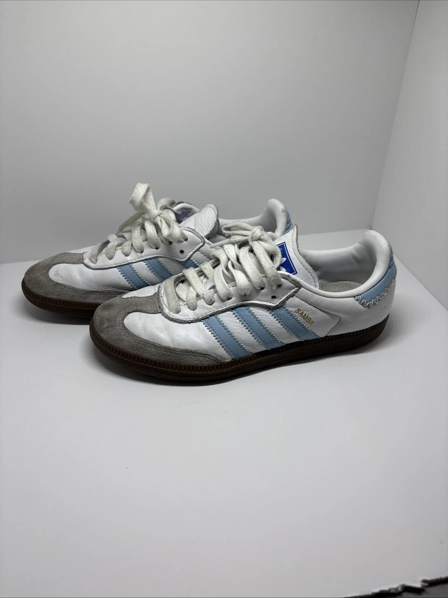 Las mejores ofertas en Adidas Samba OG White Sky Blue | eBay