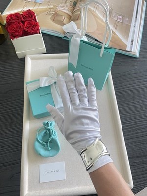 Tiffany & Co. Elsa Peretti Bone Cuff  Sterling Silver, 43 mm Wide $2,000