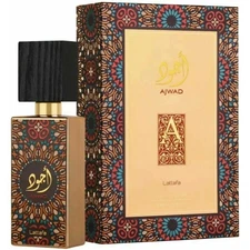 Ajwad by Lattafa Perfume for Unisex EDP 2.04 oz New In Box