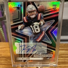 2025 Rookies & Stars - Rookies Kyle Williams Auto #152 (RC) Patriots (Sealed) 
