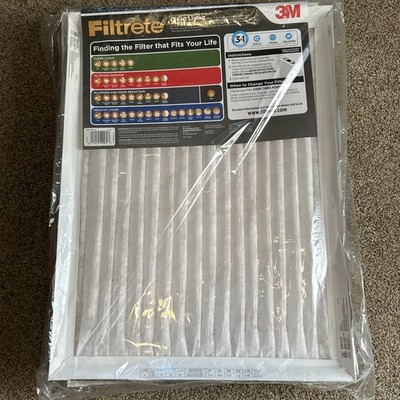 6PACK Filtrete 3M Clean Living MPR 300 18x24x1 AC Furnace Air Filters Basic Dust