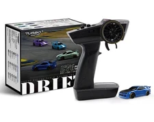 TURBO RACING 1/76 C64 Blue Drift Car