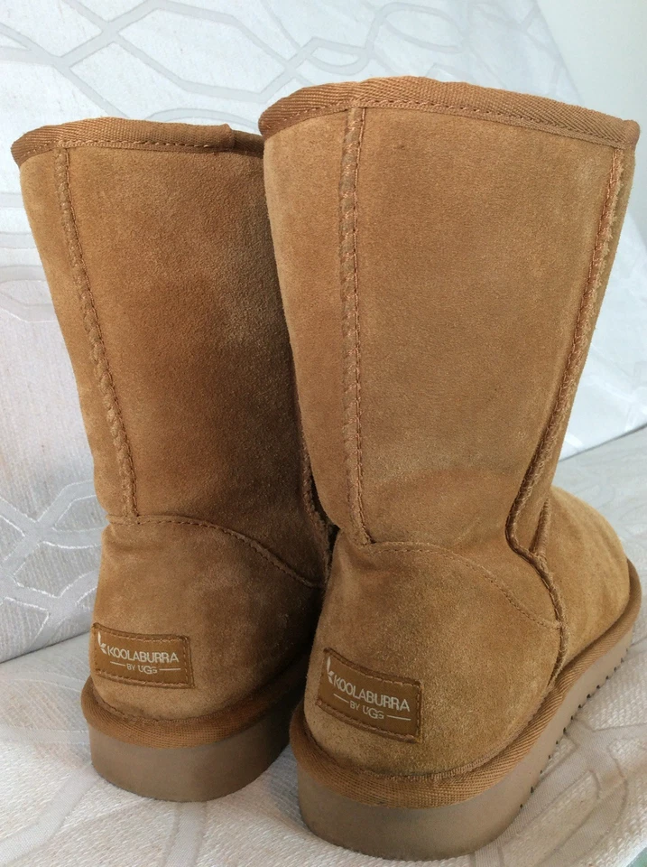 Botas de moda Koolaburra by UGG KOOLA SHORT para mujer - Castaño, talla 9 Foto 3 de 4