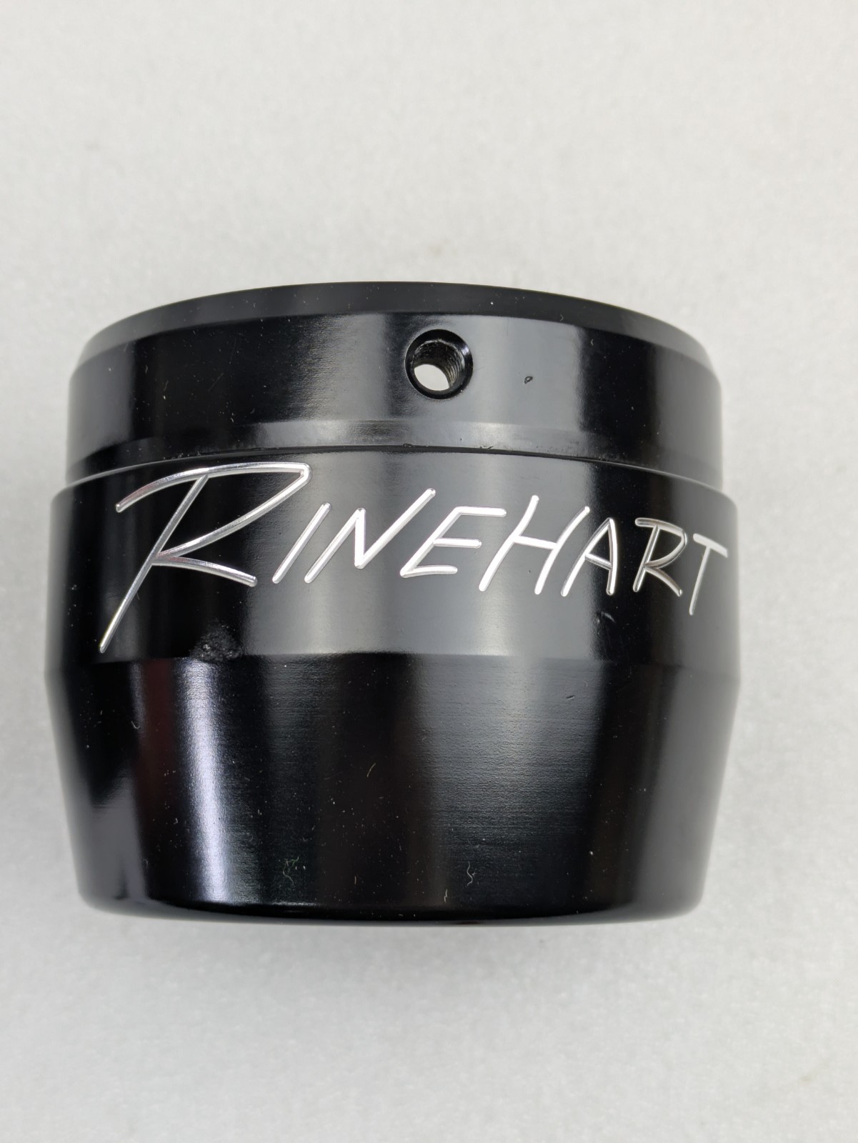 Rinehart Racing Black Exhaust End Caps For Harley Slip On Muffler 3.5" *NEW*