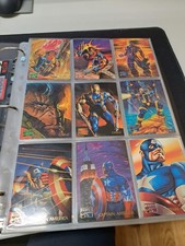 Marvel Masterpieces 1995 Edition Fleer - plus chase and multi foil E-Motion set