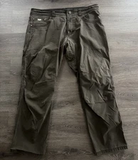 KUHL Men’s Revolvr Brown Vintage Patina Dye Utility Hiking Pants 36x34 🔥🔥