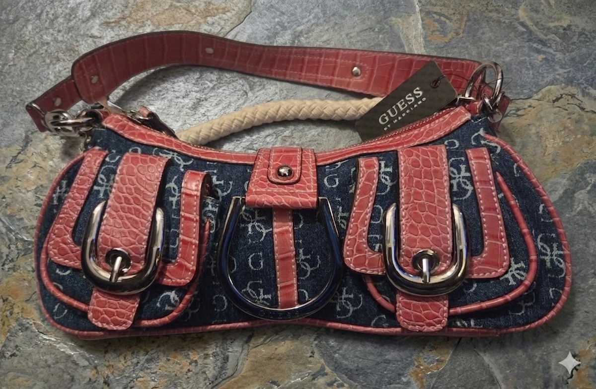 GUESS Shoulder Bag Blue Bags & Handbags for Women for sale | eBay