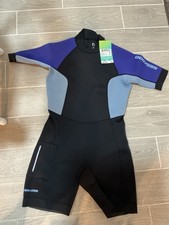 SeaDoo 3MM Exotic Shorty Wetsuit Ladies Sz Large Deep Purple/Mauve NWT