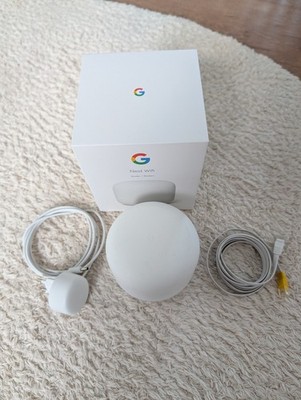 Google Nest WiFi - WLAN-Mesh Router + Wandhalterung