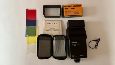 Regula Variant 736-1MC Blitz + Filtersatz + Holder 736 740 + Sync Kabel