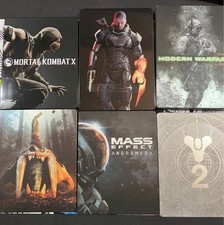 PlayStation 4 And 3 Steelbooks only Steelbooks Boooks Games