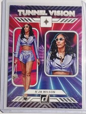 🔥🔥 A'Ja Wilson 2025 Panini Donruss WNBA Tunnel Vision #13 Las Vegas Aces 🔥🔥