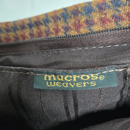 Mucros Schultertasche Weavers Tweed Hahnentritt Schnalle - Bild 10 von 12