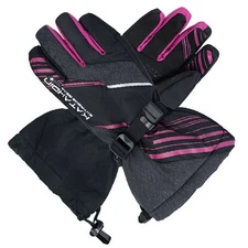 Katahdin Gear Gunner Gloves Black/Grey/Pink - Medium 84620103
