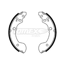 Bremsbacken-Satz hinten für Nissan Almera 2 N16 Primera P11 | 690243