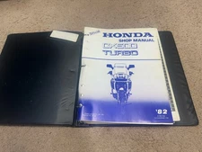 OEM 1982 Honda CX500 Turbo Service Shop Repair Manual 61MC700