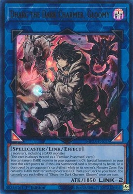 Dharc the Dark Charmer, Gloomy UR  Dueling Heroes Mega Pack MP23-EN025 NM