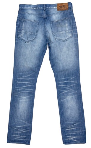 PRPS Demon Distressed Slim Jeans Sz 32x34 E74P63P - Picture 2 of 13