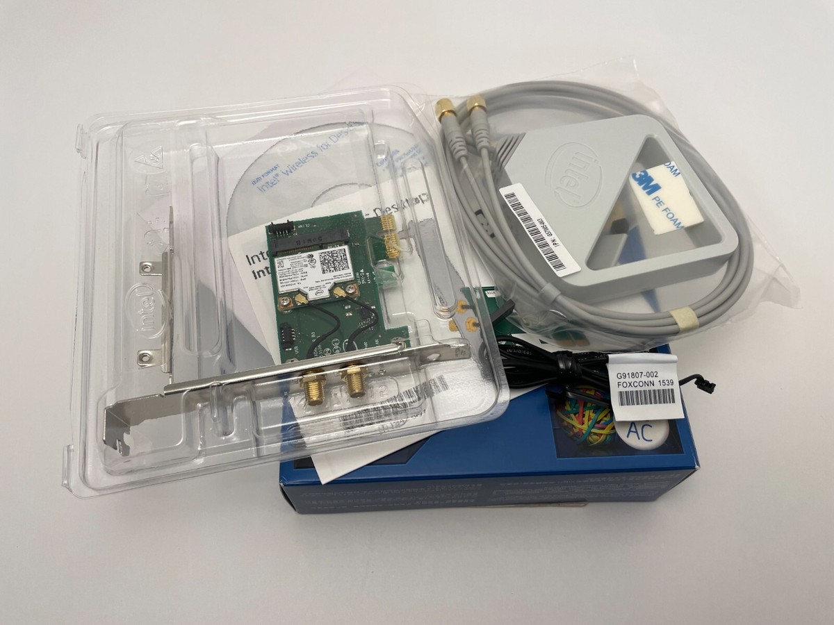 Intel Dual Band Wireless-AC 7260 for Desktop Network Adapter