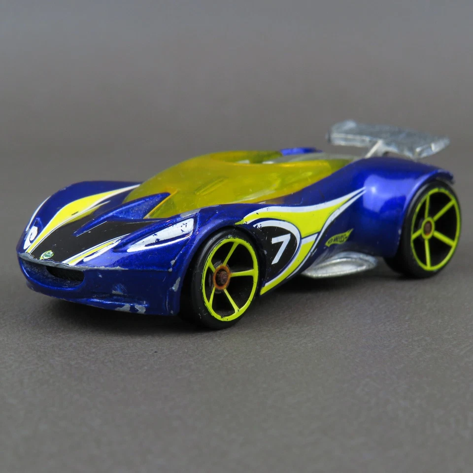 Coche Hot Wheels - Lotus Concept Track Stars azul - Mattel 2011 diecast 1:64 Foto 2 de 4