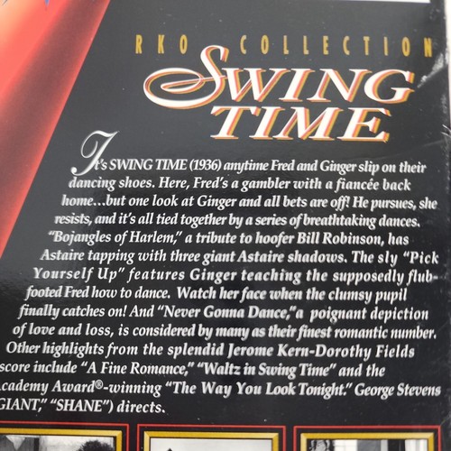 Swing Time VHS Tape Ginger Rogers & Fred Astaire 1936 Musical Romance Movie B&W - Picture 5 of 8