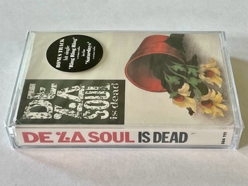 DE LA SOUL "De La Soul Is Dead" SEALED 1991 Old Stock CASSETTE Tape HYPE STICKER - Picture 4 of 4