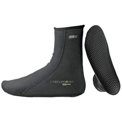 NeoSport Wetsuits Xspan 1.5mm Reinforced Screened Socks Extra Small XS NEW