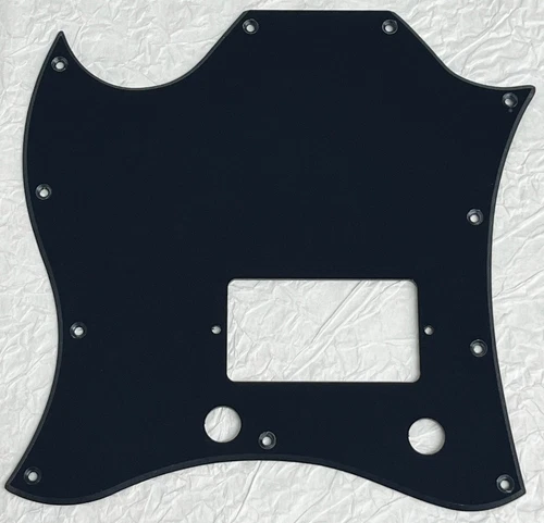 New-For Gibson SG Standard Single Humbucker Lefthanded Guitar Pickguard 1 Black
