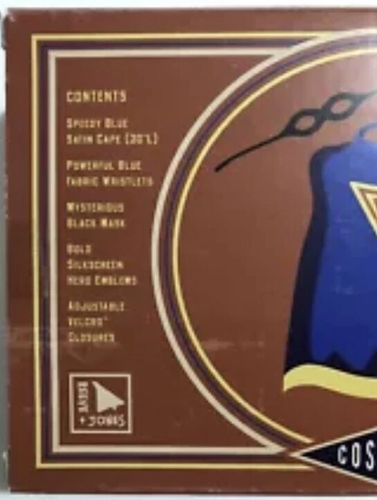 Super Hero In A Box  Costume Fits Most Kids Costume Vintage - Изображение 4 из 4